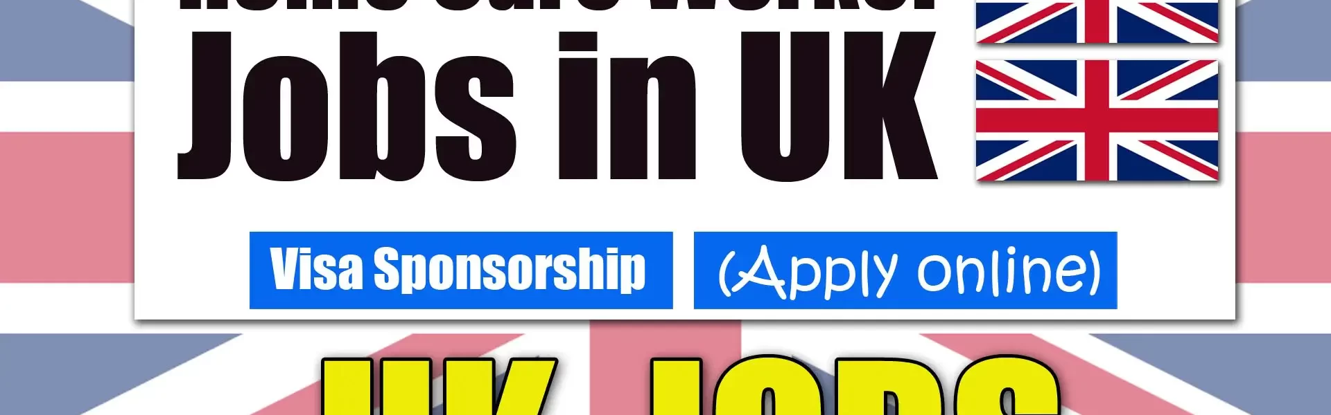 Sponsorship jobs in UK for international students
